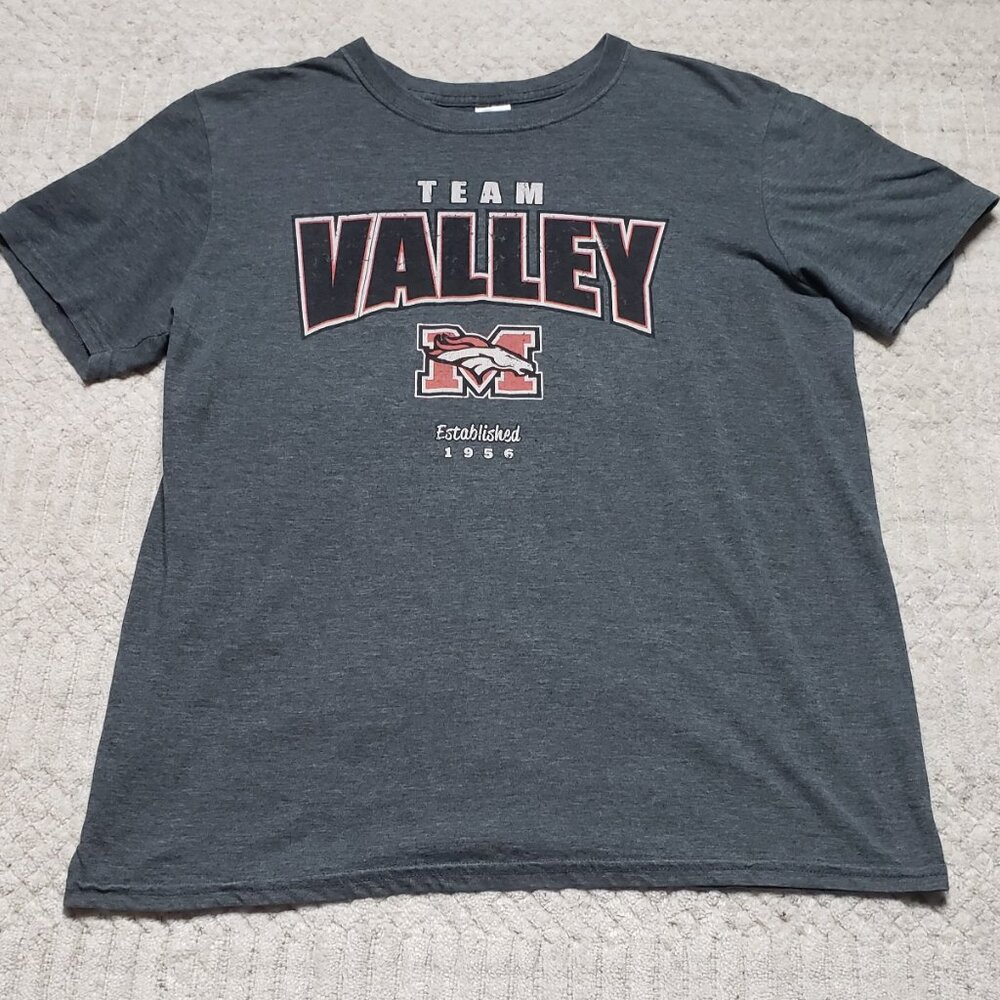 Oklahoma Mustang Broncos Team Valley Short Sleeve Tee – Size L - Picture 2 of 12